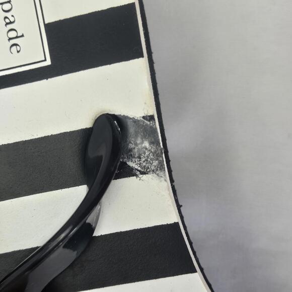 Kate Spade Striped Flip Flops 10 Stylish Summer Sandals - Picture 9 of 9